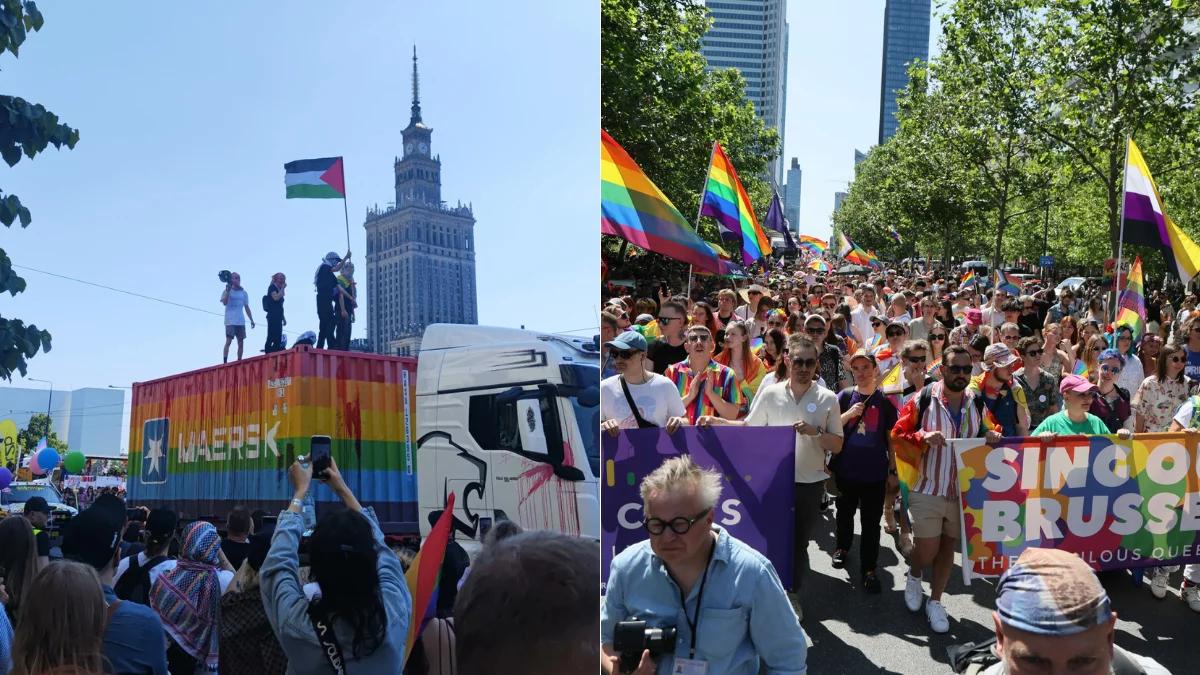Incydent na Paradzie Równości. Marsz został zablokowany