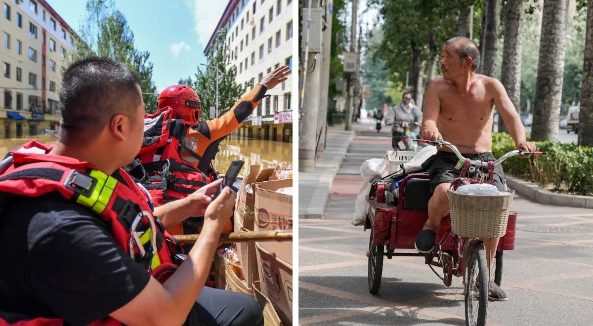 Potężne ulewy na południu, paląca susza na północy. Ekstremalna pogoda w Chinach