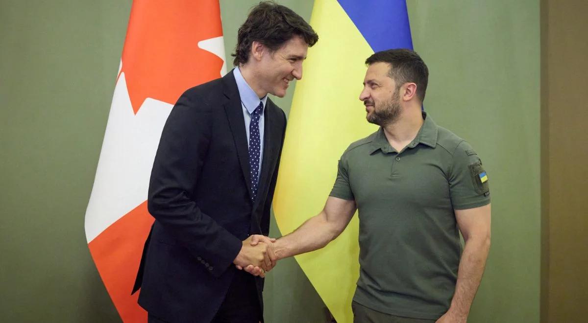 Kanada poparła członkostwo Ukrainy w NATO. Premier Trudeau podpisał deklarację w Kijowie