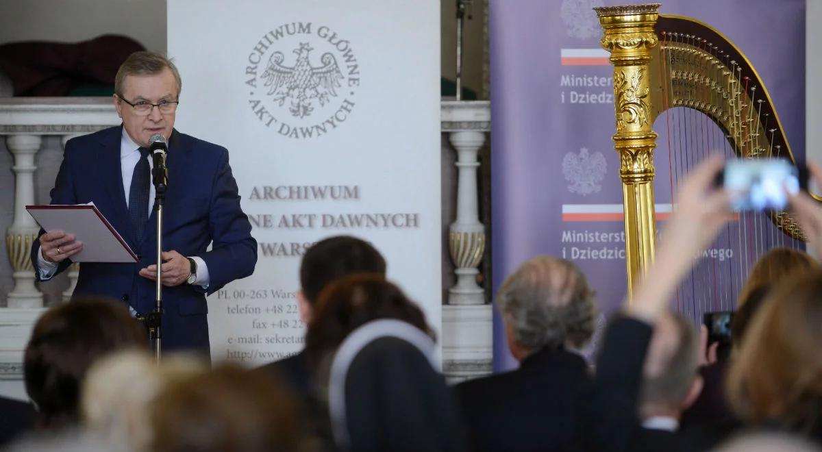 Wicepremier Piotr Gliński: wpisanie aktu Unii Lubelskiej na listę "Pamięć Świata" - bardzo istotne