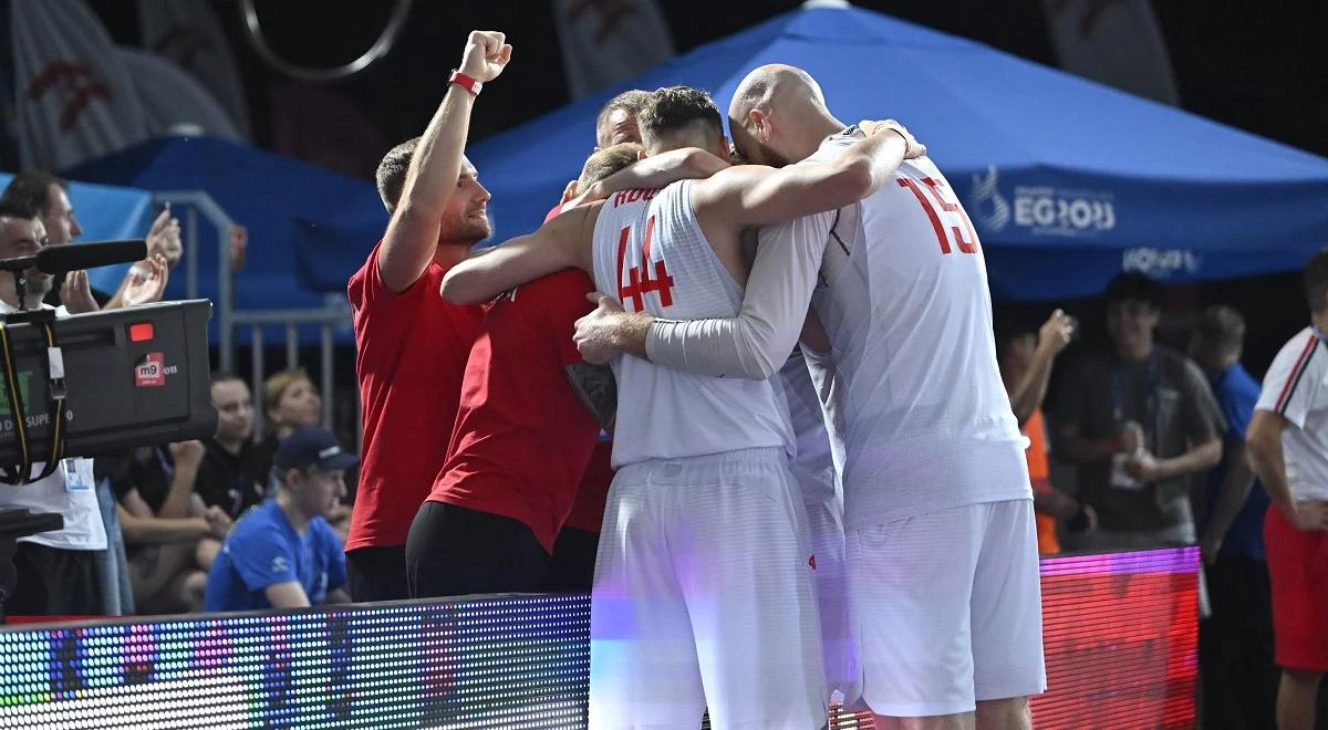 Igrzyska Europejskie 2023: polscy koszykarze 3x3 awansowali do półfinału