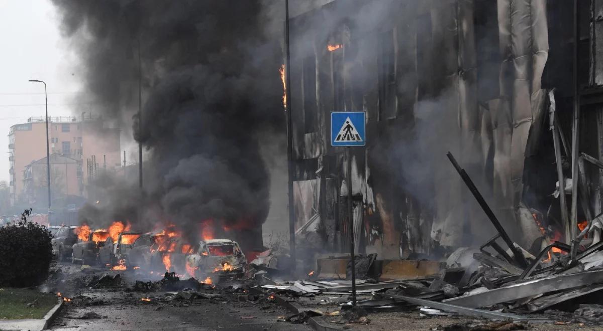 Katastrofa samolotu w Mediolanie. Osiem osób nie żyje