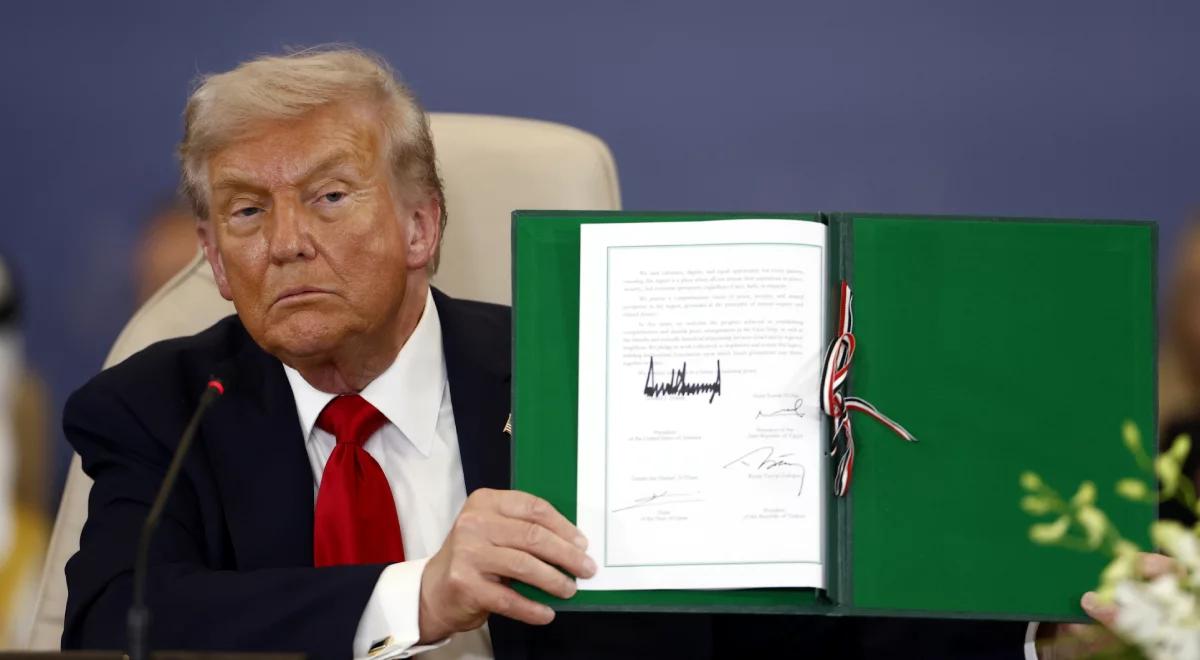 Podpisano porozumienie ws. Strefy Gazy. Trump: potraficie w to uwierzyć?
