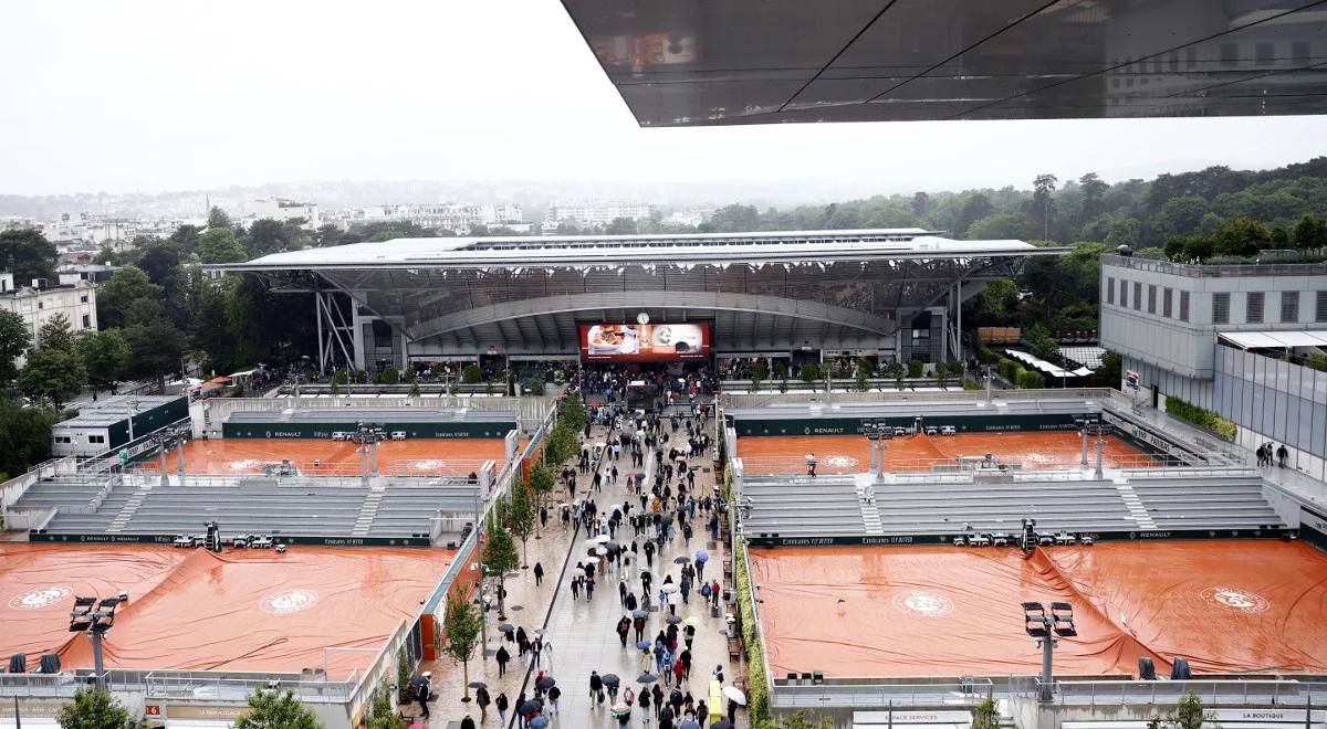 Roland Garros 2024. Organizatorzy French Open reagują na pogodę. Mecze rozpoczną się wcześniej 