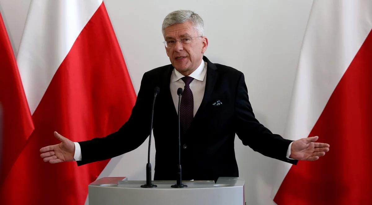 Karczewski: miałem rozmawiać ze Steinmeierem; niestety odwołał wizytę w parlamencie