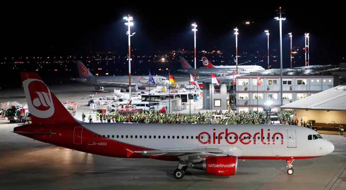 Linie lotnicze Air Berlin zakończyły działalność. Na niebie 250 połączeń dziennie mniej