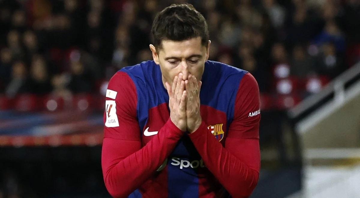 La Liga: Barcelona wygrała, Robert Lewandowski zawiódł. Hiszpanie ocenili Polaka: nie do poznania