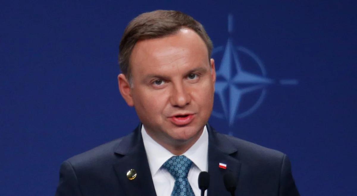 Andrzej Duda w Brukseli. Spotka się z szefem NATO i prezydentem Ukrainy