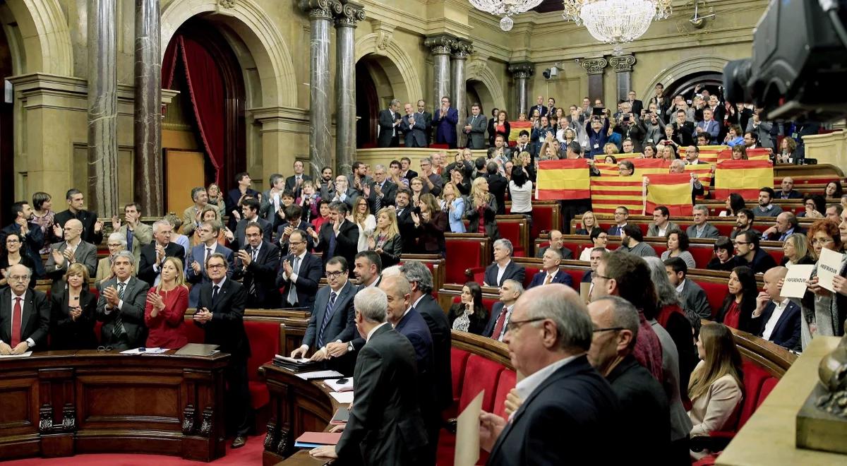 Regionalny parlament Katalonii przyjął rezolucję w sprawie niepodległości