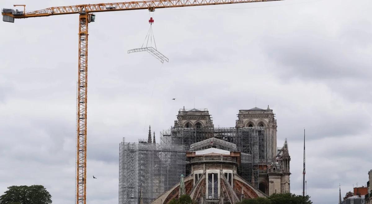 "Ukłon w stronę kultury francuskiej". Tomasz Rowiński o decyzji prezydenta Macrona ws. Notre-Dame