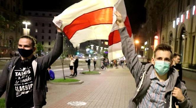 Pokojowe manifestacje na Białorusi. Zatrzymania w Mińsku i innych miastach