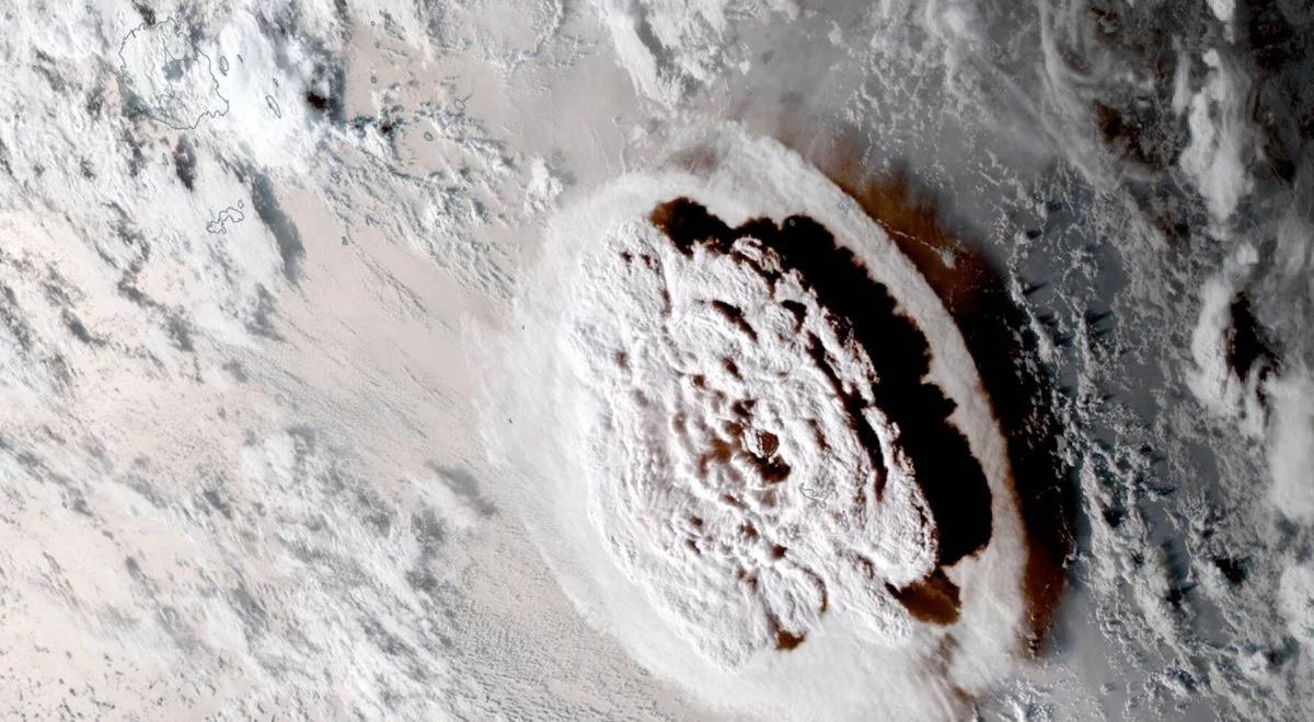 Wybuch wulkanu na Tonga. Klimatolog: erupcja nie będzie mieć ogólnoświatowych skutków