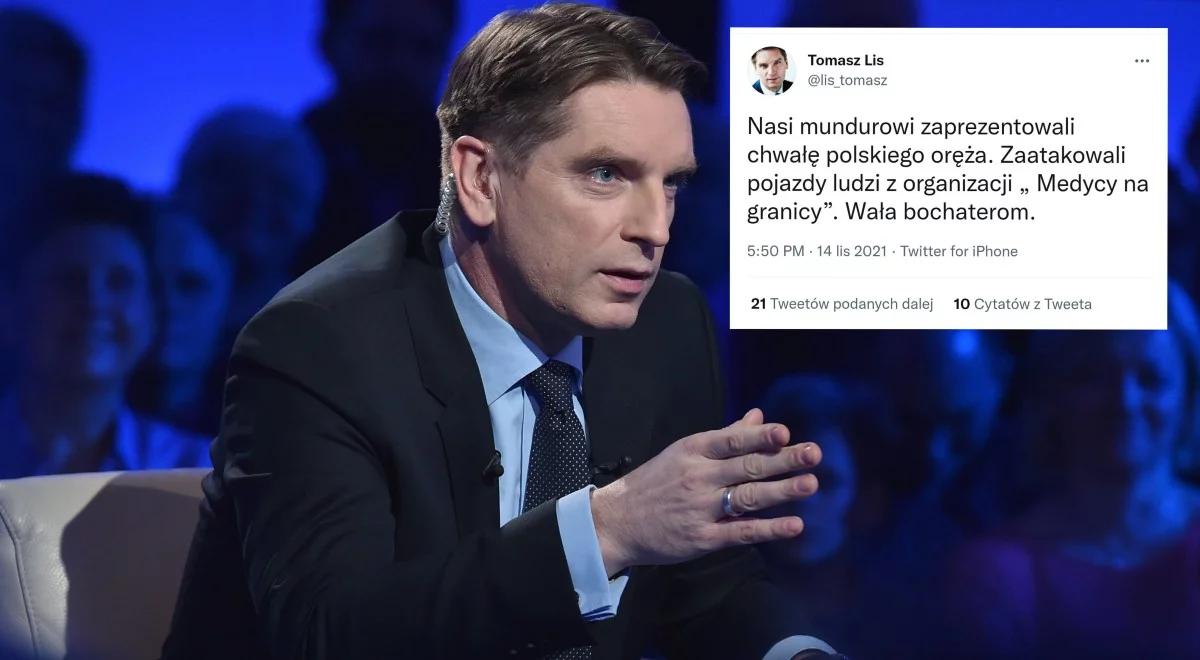 "Wypisał się ze Wspólnoty". Wiceszef MSWiA o ataku Tomasza Lisa na służby przy granicy