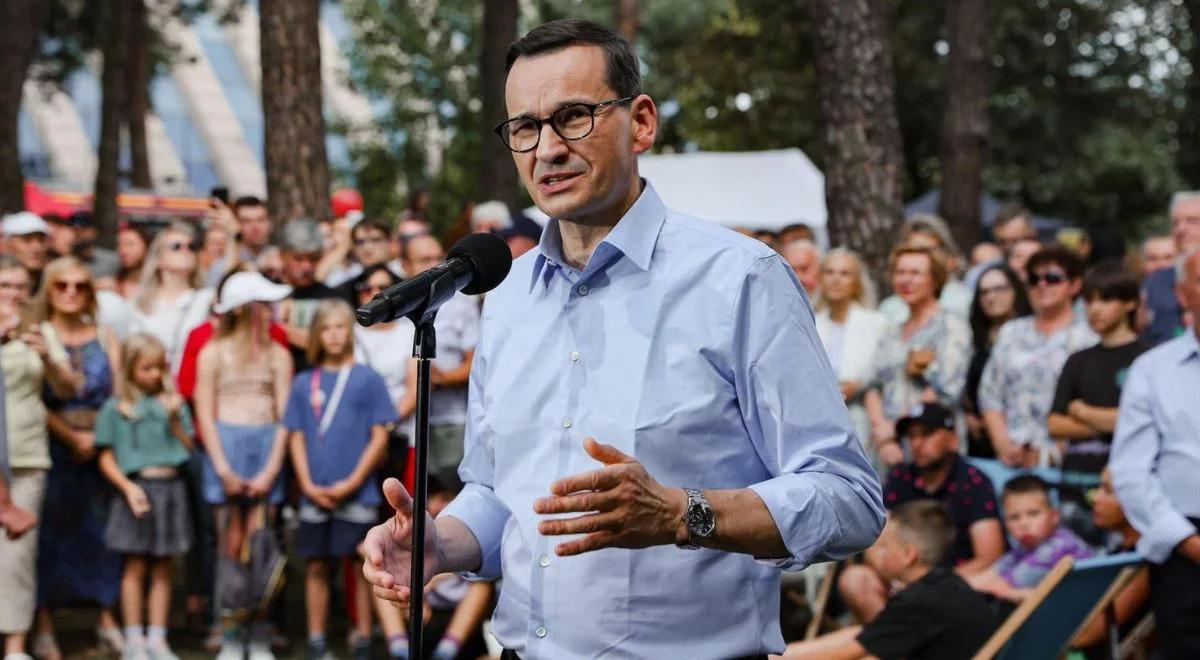 "Porozmawiamy o wspólnej przyszłości". Premier Morawiecki w piątek odwiedzi Ełk