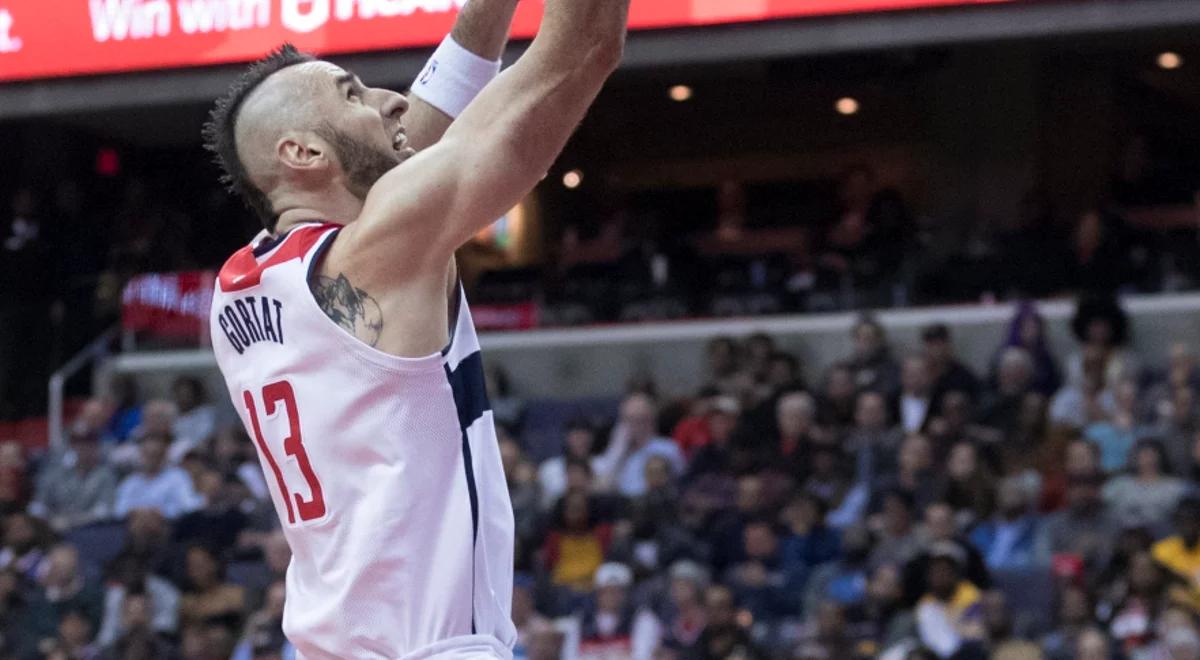 NBA: Wizards wygrywają bez problemów, Gortat mniej widoczny