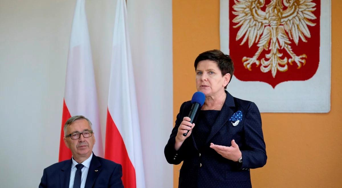 Beata Szydło w Bielsku-Białej: rodzina stała się centrum polityki rządowej
