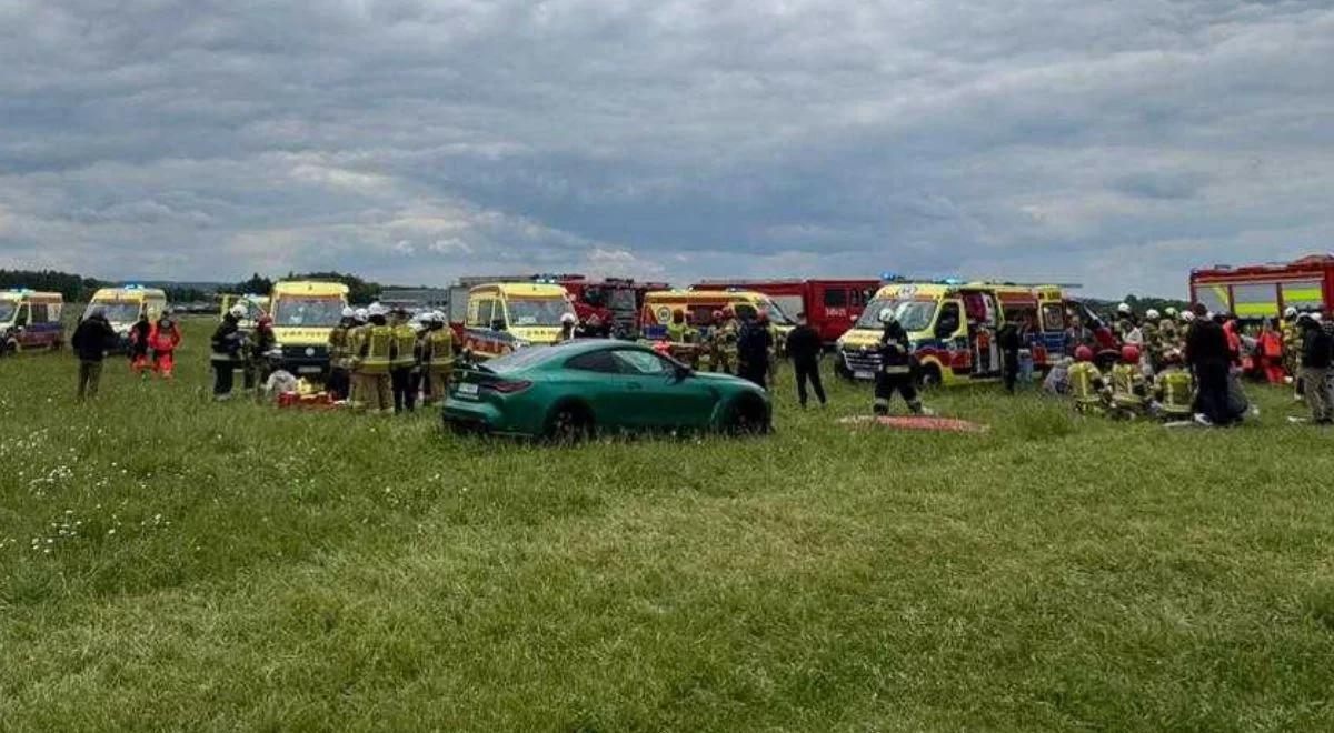 Samochód wjechał w tłum ludzi w Krośnie. Jest wielu poszkodowanych