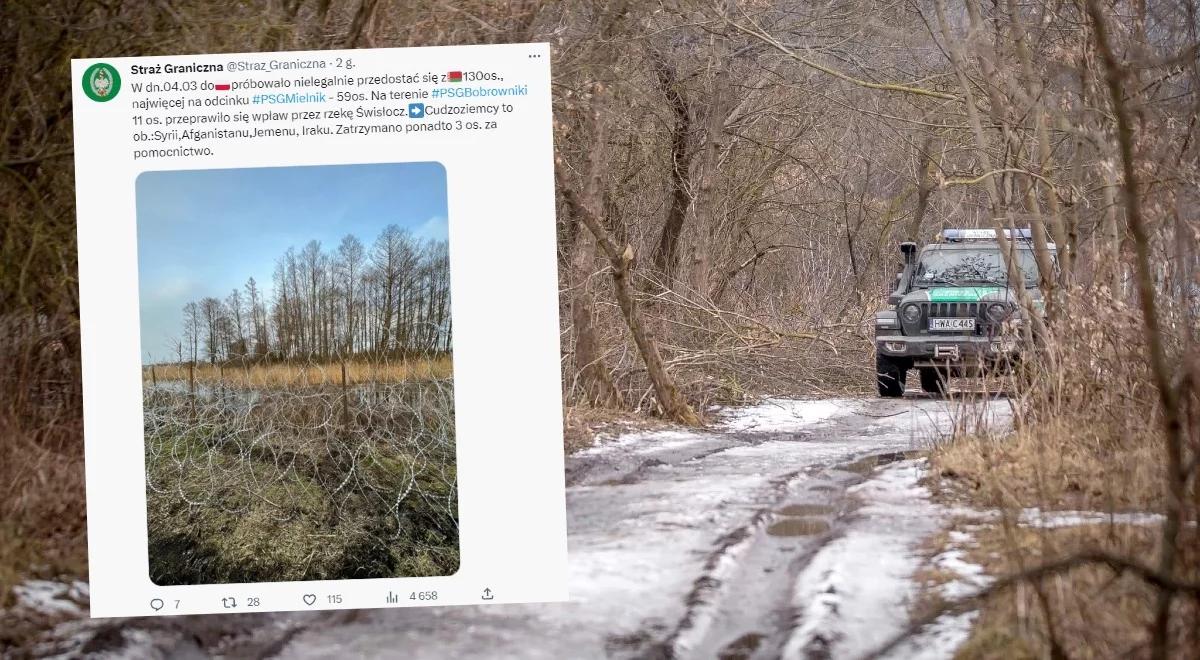 Trwa migracyjny napór na granicy polsko-białoruskiej. Reżim w Mińsku wciąż gra ludzkim życiem