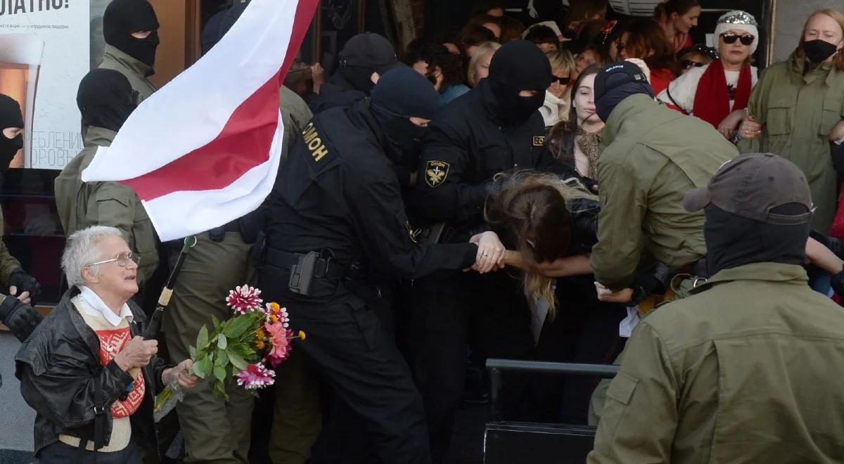 Protesty na Białorusi. Służby starają się nie dopuścić do marszów