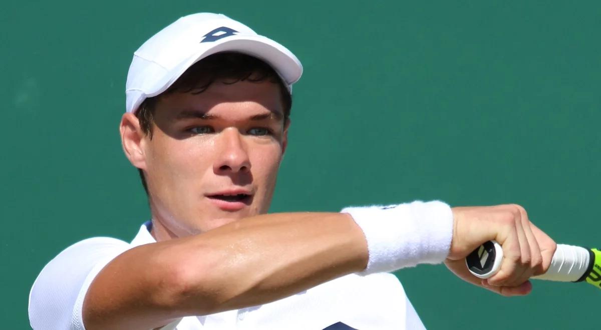 ATP Lyon: Chaczanow za mocny. Kamil Majchrzak pożegnał się z turniejem 