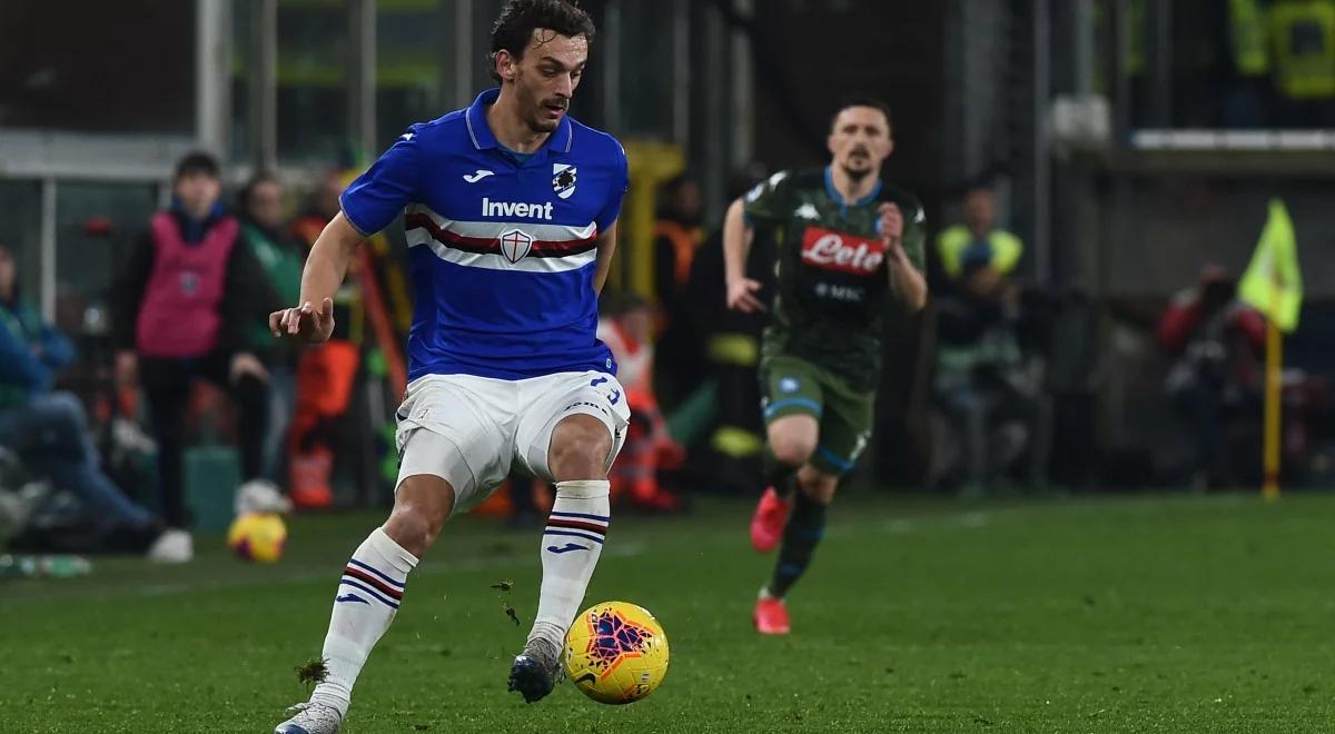Serie A: Manolo Gabbiadini drugim piłkarzem z koronawirusem. Miał kontakt z reprezentantami Polski