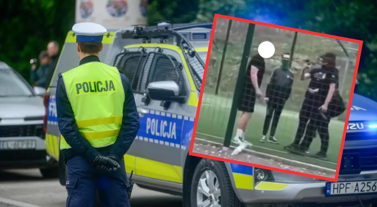 Atak maczetami na orliku pod Krakowem. Sprawca się przyznał