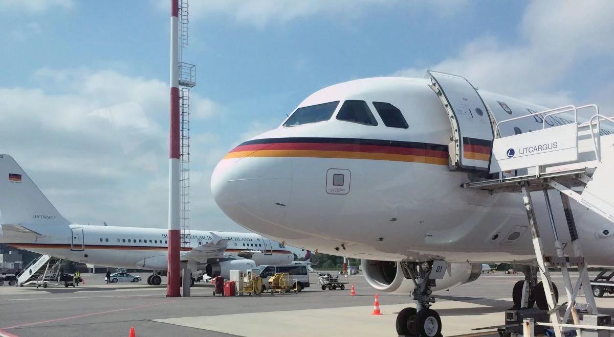 Awaryjne lądowanie samolotu Luftwaffe. Problemy techniczne