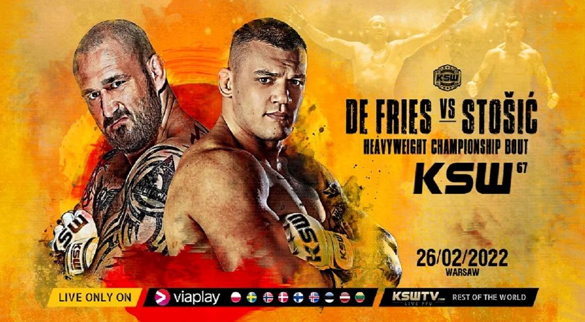 KSW 67: Wieczór spektakularnych nokautów. Phil De Fries obronił mistrzowski pas 