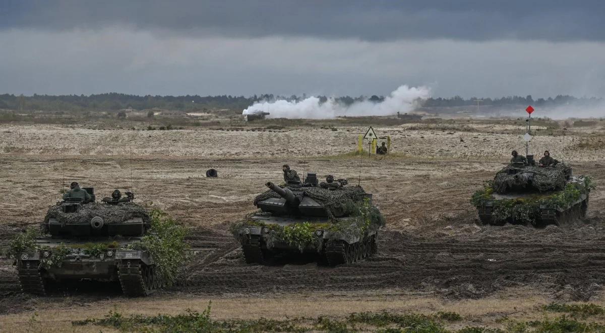 Leopardy dla Ukrainy. "Żołnierze sił zbrojnych Ukrainy opanują w najbliższych tygodniach ich obsługę"