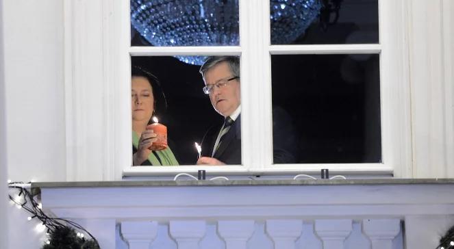 List prezydenta Bronisława Komorowskiego: zapalmy świeczkę
