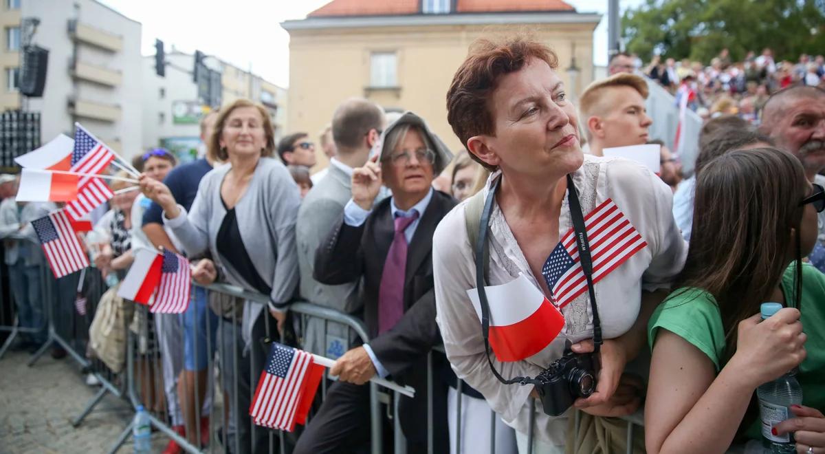 Wizyta Donalda Trumpa w Warszawie oczami amerykańskiej Polonii
