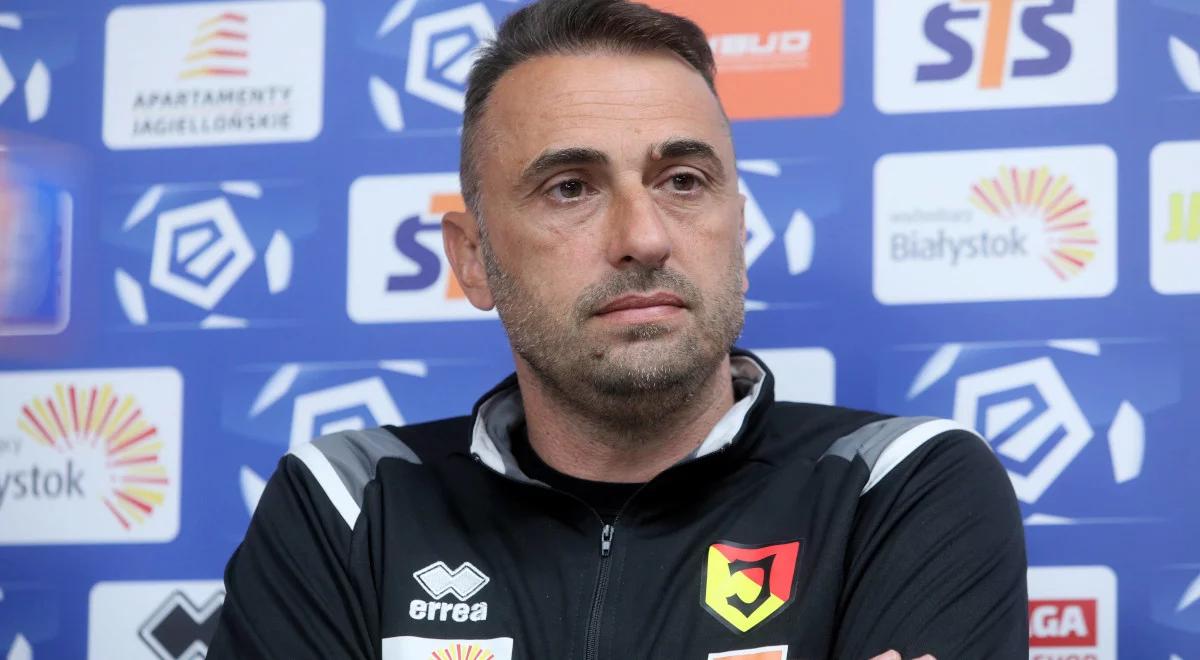 Ekstraklasa: fatalny debiut bułgarskiego trenera. Iwajło Petew przeprosił kibiców Jagiellonii 