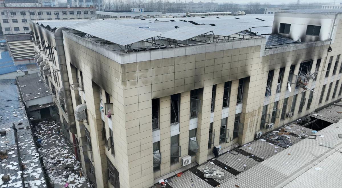 Tragiczny pożar internatu w Chinach. Zginęło 13 uczniów