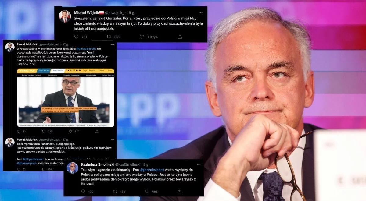 Kuriozalne słowa hiszpańskiego europosła. Zapowiedział, że chce pomóc "zmieniać władzę w Polsce"