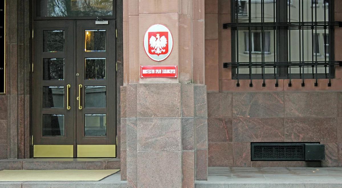 Konsultacje polityczne z udziałem wiceministrów spraw zagranicznych Polski i Rosji