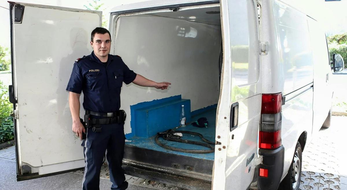 Furgonetka z imigrantami zatrzymana. Syryjczycy uciekli ze szpitala