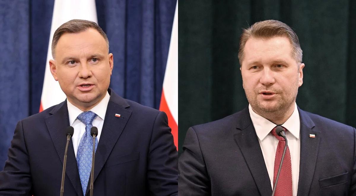 Nowelizacja prawa oświatowego. Dziś spotkanie prezydenta z ministrem edukacji