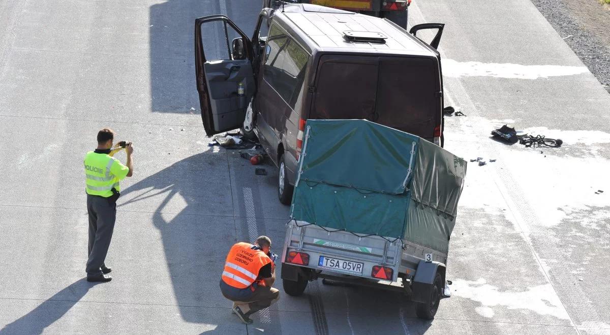 Tragiczny wypadek polskiego busa w Czechach. Nie żyje pięć osób