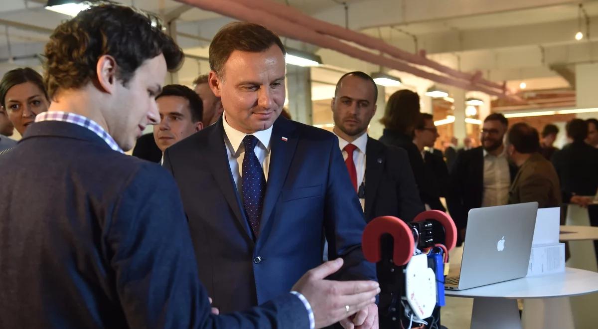 Prezydent: potrzebne wsparcie państwa dla innowacyjnych firm