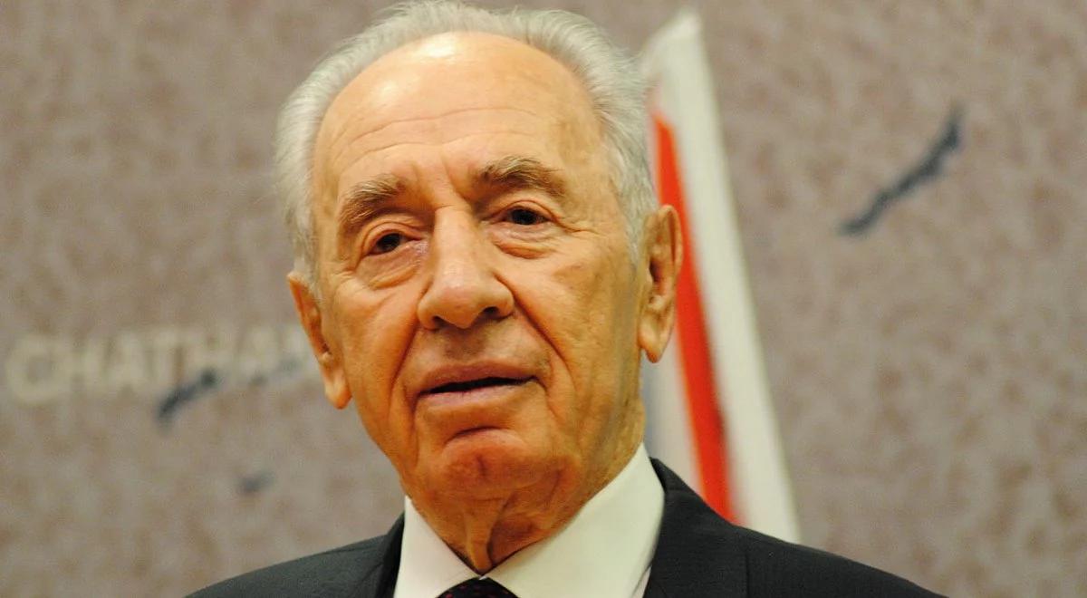 Były prezydent Izraela Szimon Peres trafił do szpitala