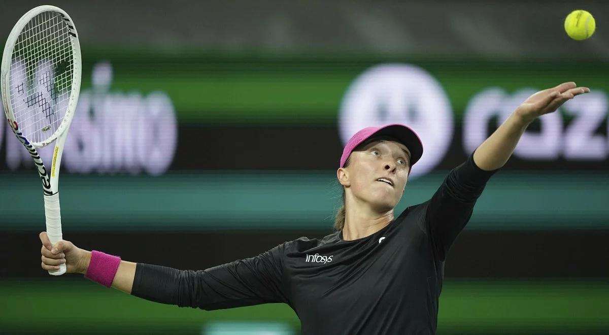 WTA Indian Wells. Iga Świątek nie zamierza lekceważyć Caroline Wozniacki. "Mam do niej ogromy szacunek"