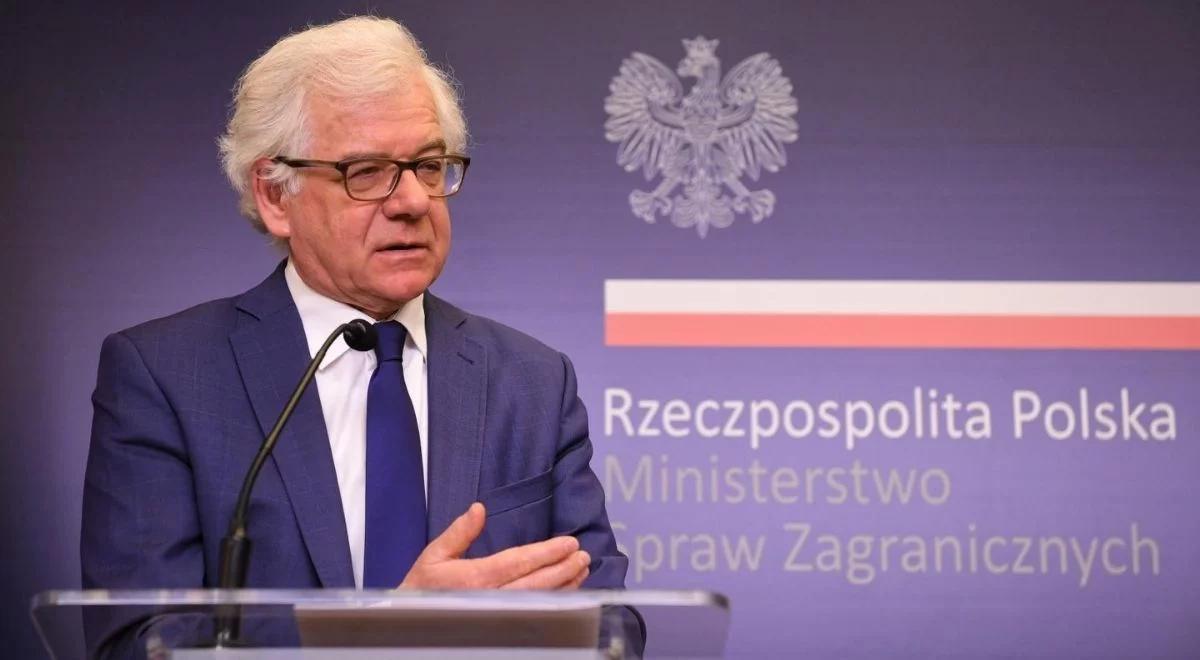 Jacek Czaputowicz złożył rezygnację ze stanowiska ministra spraw zagranicznych