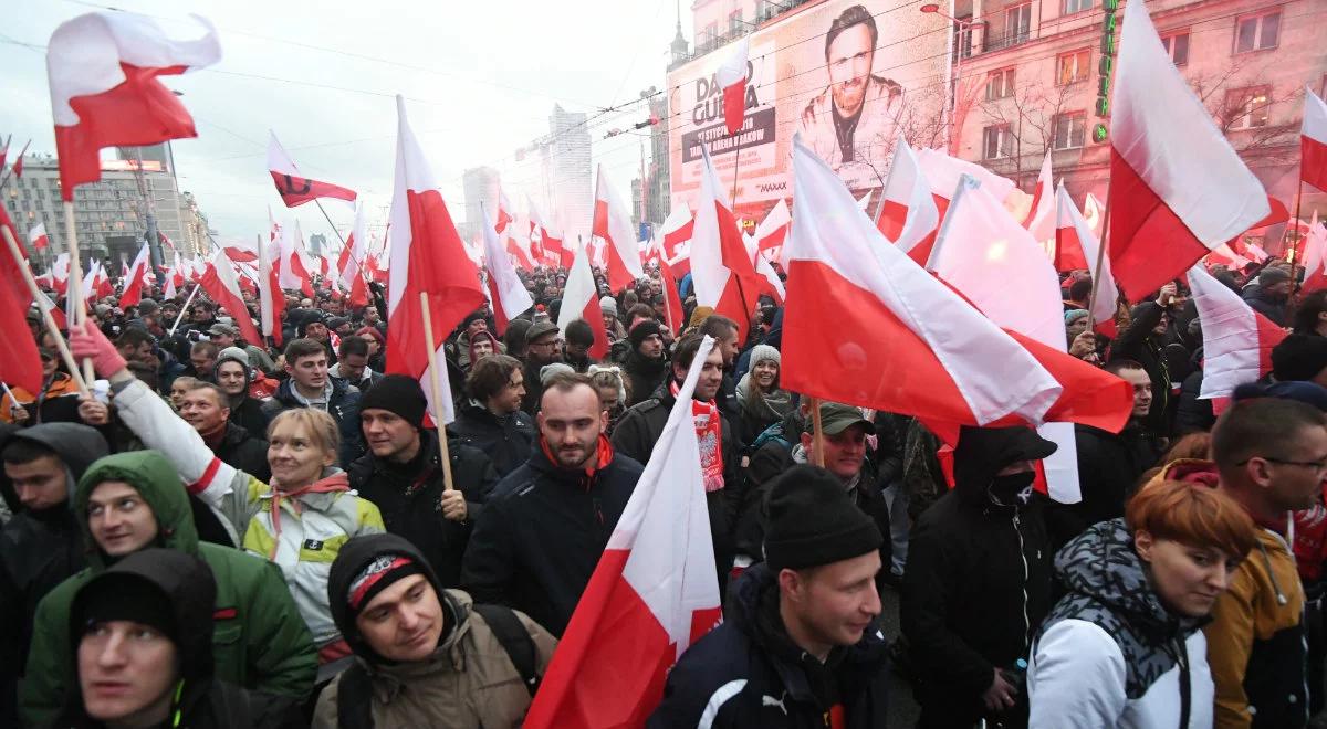 Szef MON o biało-czerwonym marszu: zrobiliśmy wszystko, żeby uroczystości odbyły się godnie