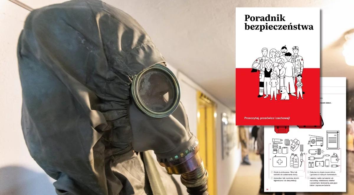 Polacy dostaną "Poradnik Bezpieczeństwa". Pokazujemy, co się w nim znajdzie