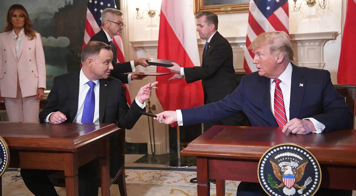 "Magazyn Europejski". Polityczne konsekwencje deklaracji Duda-Trump