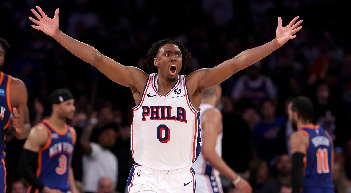 NBA. Tyrese Maxey uratował 76ers. "Szóstki" utrzymały szanse na awans