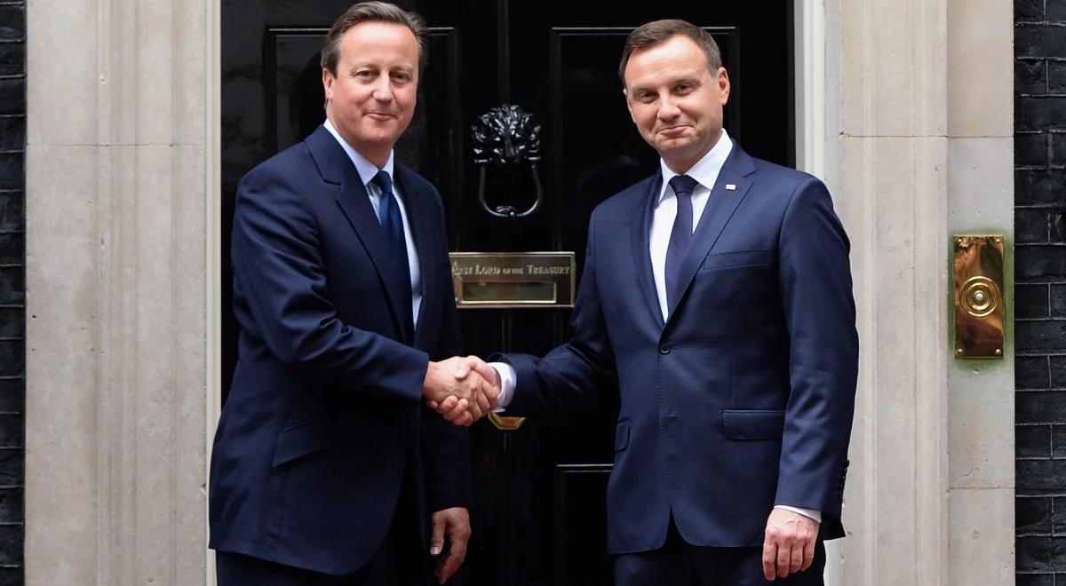 Ważne deklaracje w sprawie NATO. Andrzej Duda na Downing Street