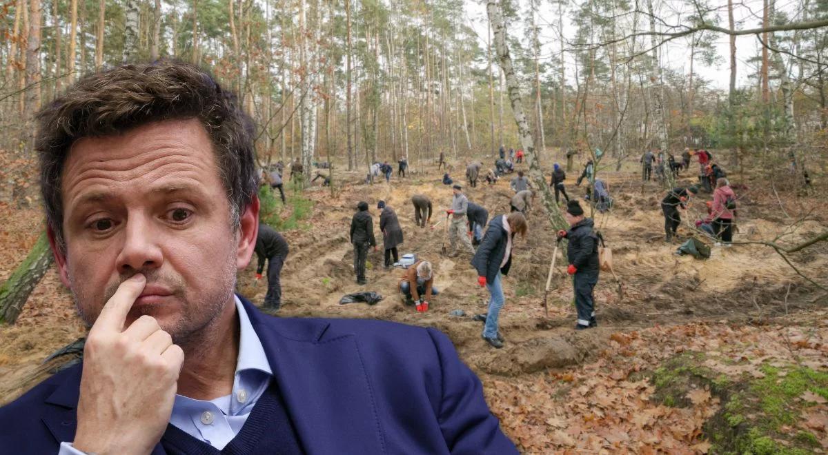 Milion nasadzeń drzew w ciągu jednej kadencji? Plan Trzaskowskiego dopiero na półmetku