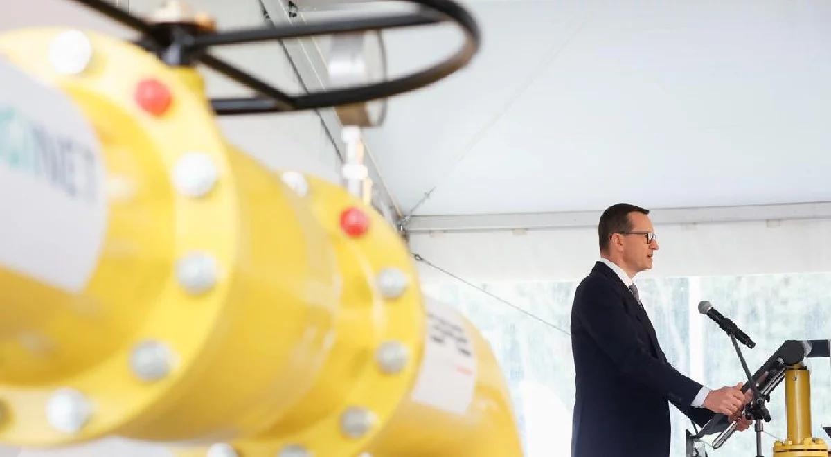 Premier Morawiecki o otwarciu Baltic Pipe: to wydarzenie będzie kształtować historię