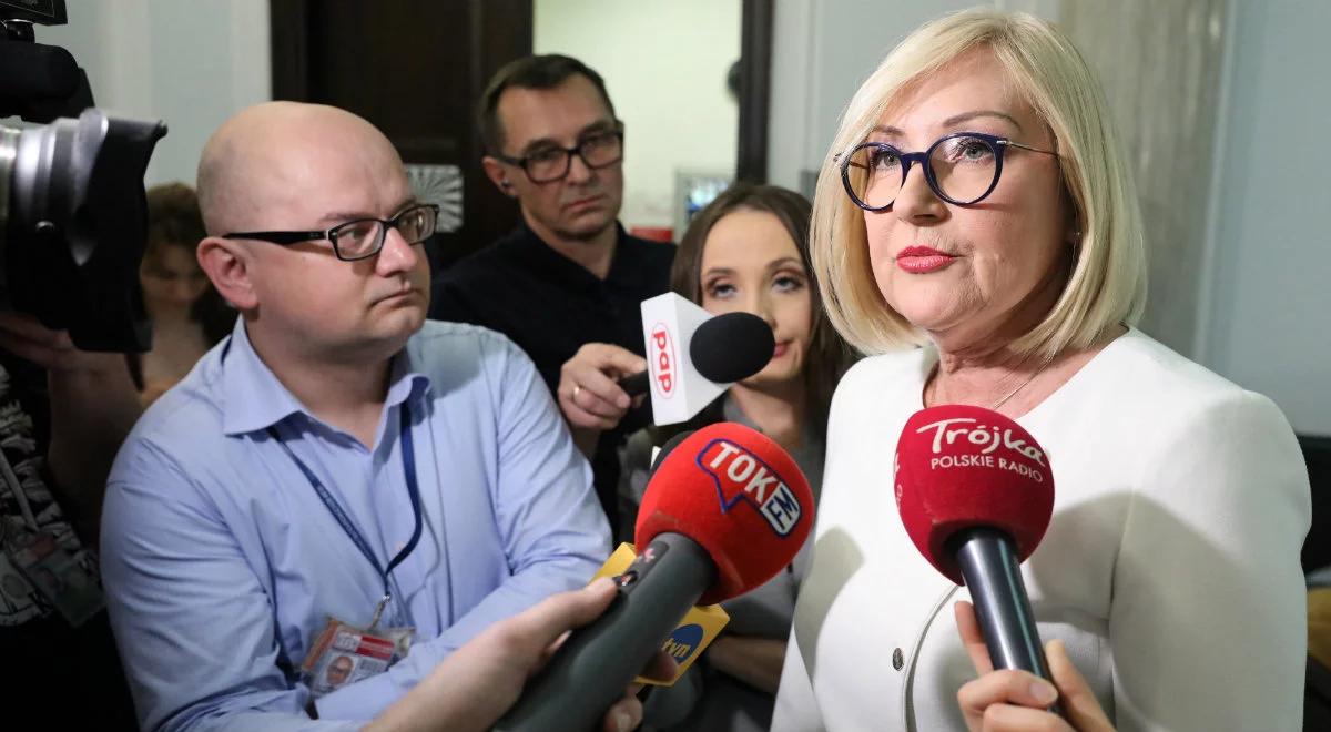 Joanna Kopcińska: liczę na to, że do piątku ZNP zmieni zdanie i zasiądzie do debaty ws. oświaty